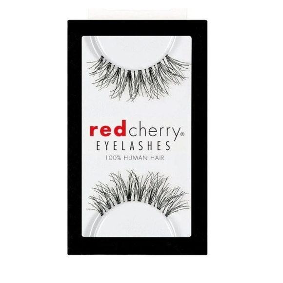 6 Sets of Red Cherry Wispy Eyelashes - Picture 1 of 3
